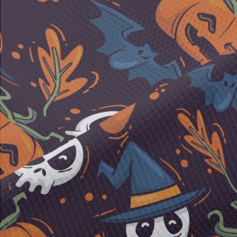 Halloween Characters Piqué
