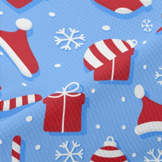 Candy Cane Santa Hat Piqué