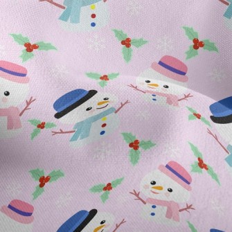 Snowman Goes On A Date Lightweight Performance Linen