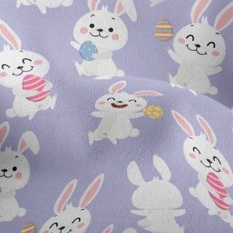 Happy Jumping Bunny Lightweight Performance Linen