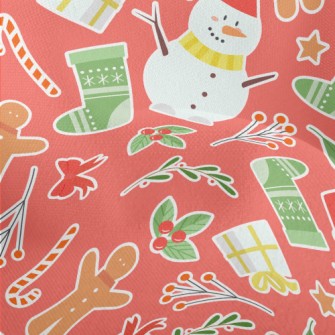 Celebrate Christmas Lightweight Performance Linen