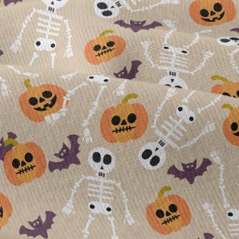 Pumpkins And Skeletons Modern Jersey
