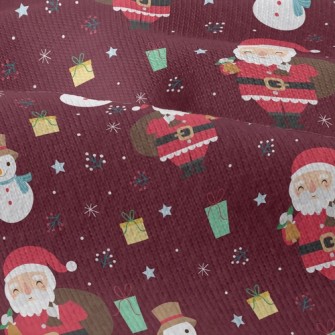 Santa Claus Delivering Gifts Modern Jersey