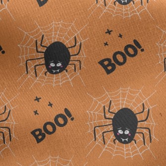Shy Spider Weaving Web Jersey Backed Fleece