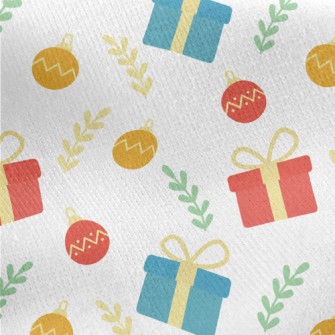 Christmas Gift Decoration Ball Jersey Backed Fleece
