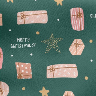 Star Christmas Gift Jersey Backed Fleece