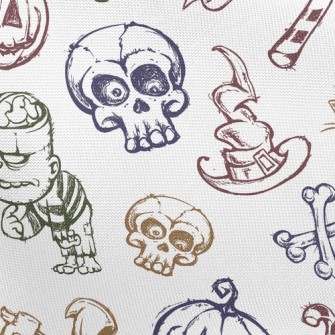 Frankenstein And Death Pongee