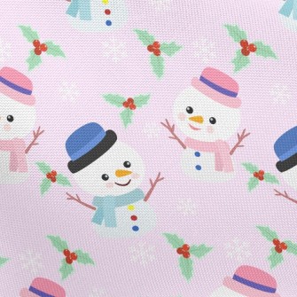 Snowman Goes On A Date Pongee