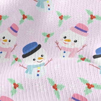 Snowman Goes On A Date Stretch Jersey