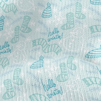 Winter Warm Accessories Stretch Jersey