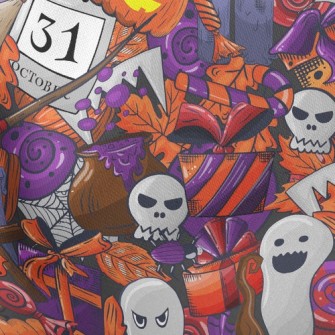 Witch Magic Poison Lightweight Cotton Poplin