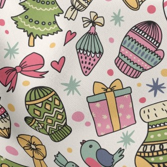 Christmas Gift Lightweight Cotton Poplin