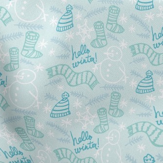 Winter Warm Accessories Lightweight Cotton Poplin