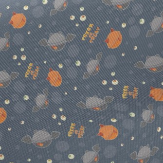 Bat Bell Eyes Midweight Cotton Poplin