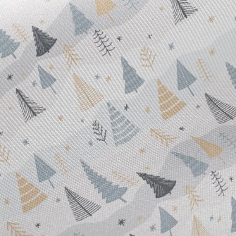 Styling Christmas Tree Midweight Cotton Poplin