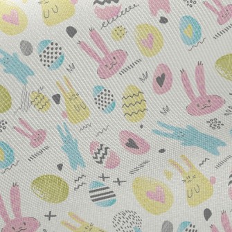 Easter Bunny Midweight Cotton Poplin