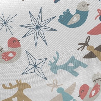 Angel Elk Ornament Midweight Cotton Poplin