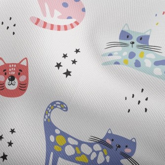 Contrast Color Childish Cat Dobby