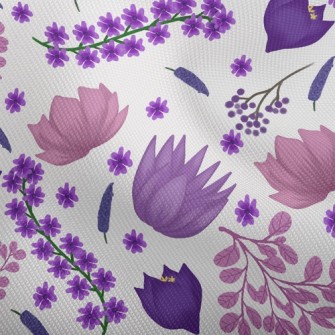 Elegant Blooming Flowers Dobby