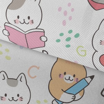 Study Kitten Seriously Waterproof Oxford
