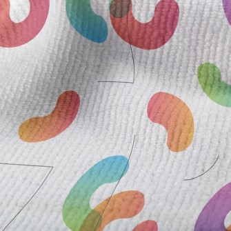Gradient Curved Shape Terry