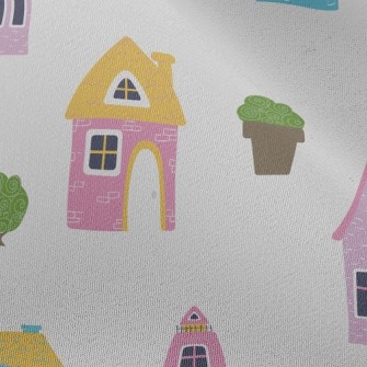 Fairy Tale House Building Chiffon