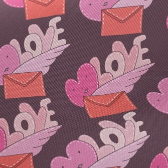 Hearts And Envelopes Twill