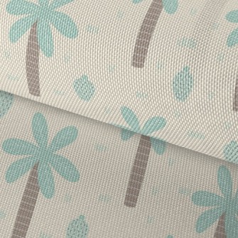 Cute Coconut Tree Waterproof Oxford