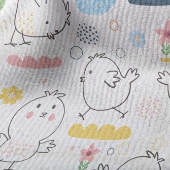 Lively Chick Painted Eggs Terry