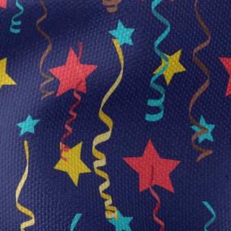 Happy Star Ribbon Waterproof Canvas