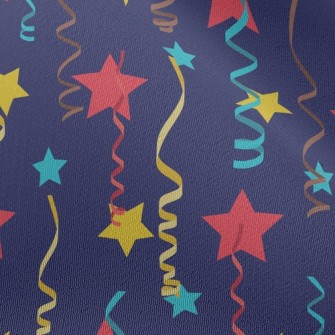 Happy Star Ribbon Chiffon