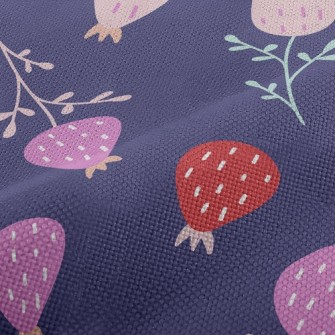 Cute Plum Tree Performance Linen