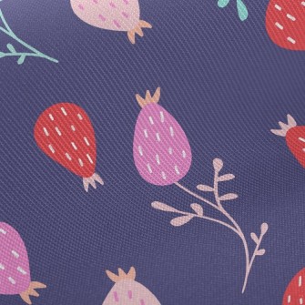 Cute Plum Tree Twill