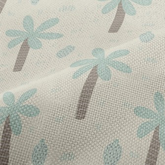 Cute Coconut Tree Performance Linen