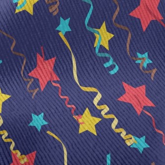 Happy Star Ribbon Standard Corduroy