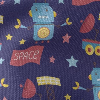 Robotic Space Satellite Waterproof Canvas