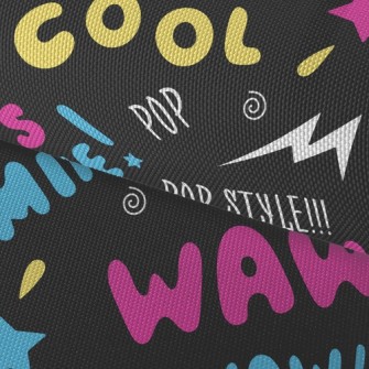 Exclamation Tone Text Waterproof Oxford