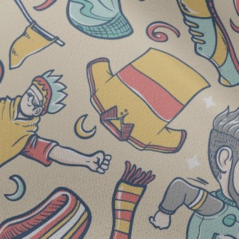 Football Champions Cup Chiffon