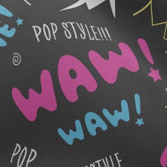 Exclamation Tone Text Chiffon
