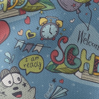 Welcome To Class Waterproof Canvas