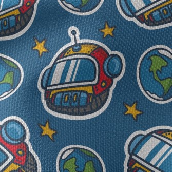 Big Head Space Hat Waterproof Canvas