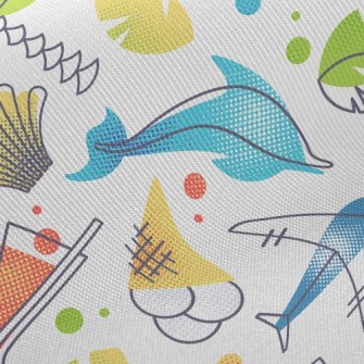 Tourist Resort Vacation Twill