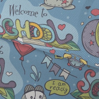 Welcome To Class Waterproof Oxford