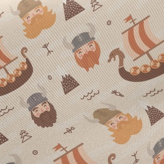 Vikings Set Sail Twill