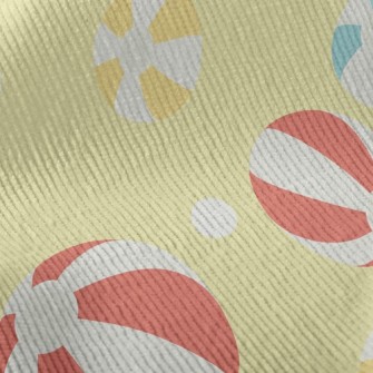 Summer Beach Ball Standard Corduroy