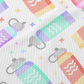 Colorful Small Kettle Birdseye Piqué