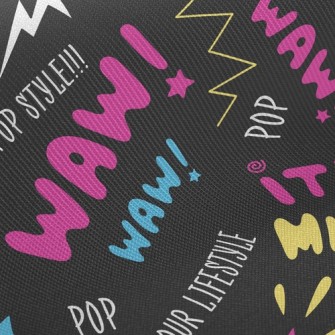 Exclamation Tone Text Twill