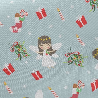 Christmas Pure White Angel Twill