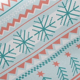 Snowflake Warm Christmas Twill