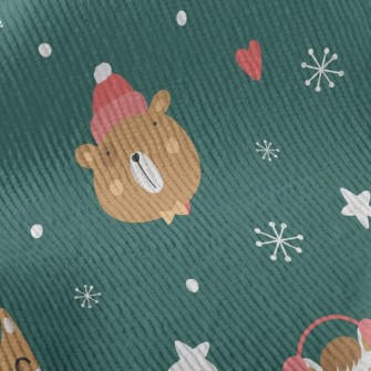 Animals Spend Christmas Well-b Standard Corduroy